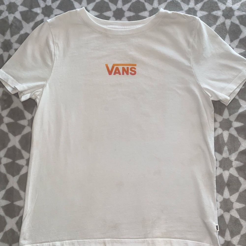 Vans White Tee